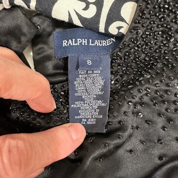 Ralph Lauren blue label pageant holiday dress 8 - Picture 7 of 10